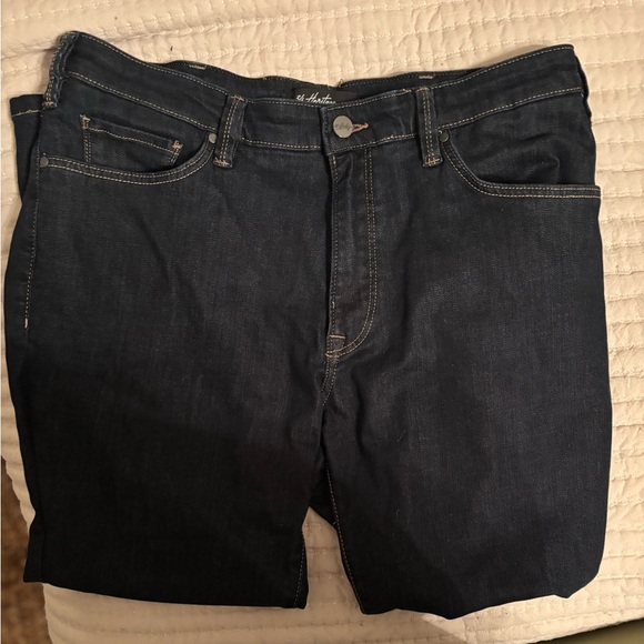 Levi's Men's Slim Straight Jeans - Dark Blue 38/33 - Picture 1 of 5